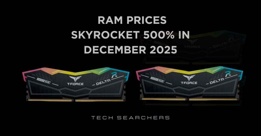 RAM Prices Skyrocket 500% in December 2025 Causes & Market Impact