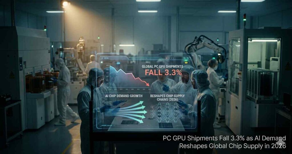 PC GPU Market Enters Rough Sailing as Shipments Drop 3.3% It Could Get Much Worse in 2026