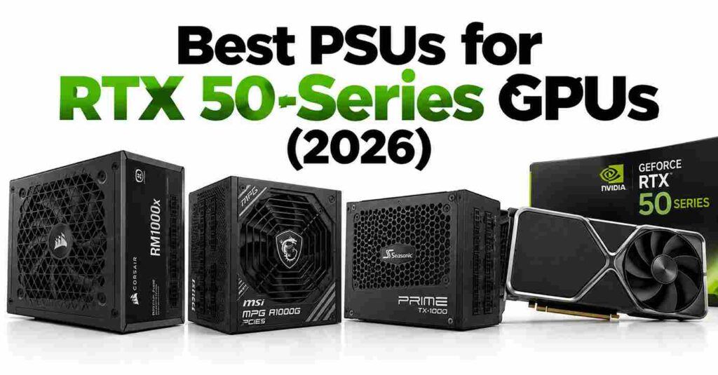 Best PSUs for RTX 50-Series GPUs (2026)